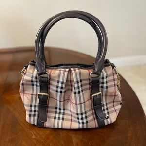 Burberry Haymarket Shoulder Bag